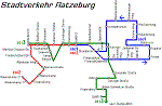 (mein) Liniennetz Ratzeburg